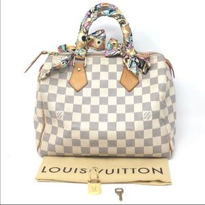 Louis Vuitton Damier Azur Speedy 25